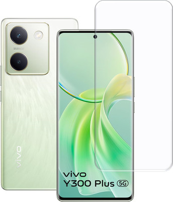 VISHRN CASES Edge To Edge Tempered Glass for Vivo Y300 Plus 5G(Pack of 1)