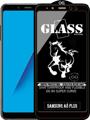 Rofix star Edge To Edge Tempered Glass for SAMSUNG GALAXY A8 PLUS(Pack of 1)