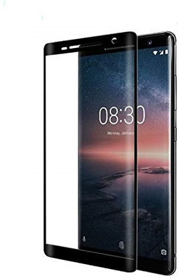 SmartPoint Edge To Edge Tempered Glass for Nokia 8 Sirocco(Pack of 1)