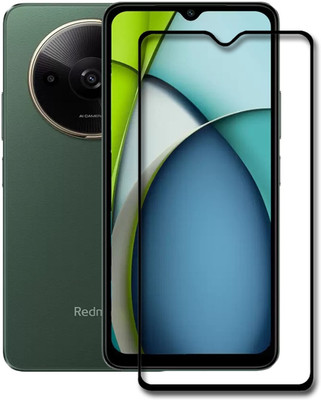 INFINITYWORLD Edge To Edge Tempered Glass for Poco C61, Redmi A3, Redmi A3x(Pack of 1)