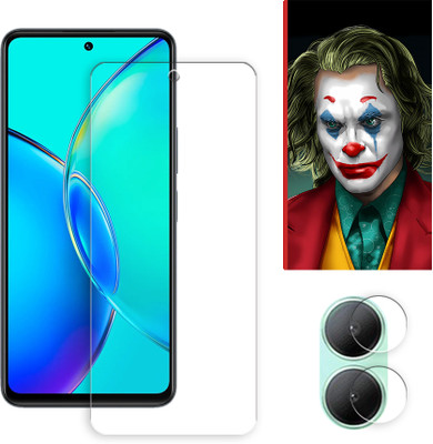 ARBAN Edge To Edge Tempered Glass for vivo Y36 4G Tempered Screen Protector | Anti-Scratch | Edge to Edge Full Coverage | 9H Hardness ( 1 FRONT SCREEN GUARD + 1 CAMERA LENS PROTECTOR + 1 FREE BACK EMBOSSED SKIN026 )(Pack of 1) ARBAN Edge To Edge Tempered Glass for vivo Y36 4G Tempered Screen Protector | Anti-Scratch | Edge to Edge Full Coverage | 9H Hardness ( 1 FRONT SCREEN GUARD + 1 CAMERA LENS PROTECTOR + 1 FREE BACK EMBOSSED SKIN026 )(Pack of 1)