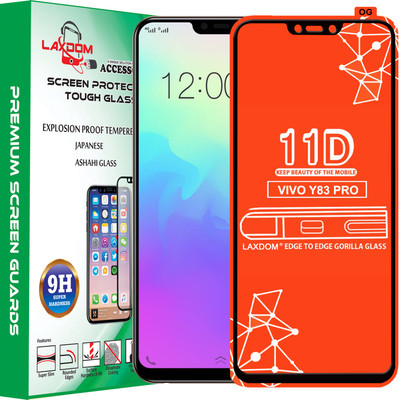 Laxdom Edge To Edge Tempered Glass for VIVO Y83 PRO(Pack of 1)
