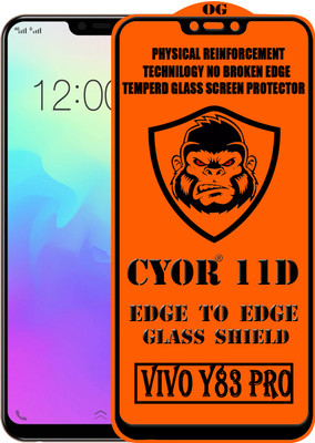 CYOR Edge To Edge Tempered Glass for VIVO Y83 PRO(Pack of 1)