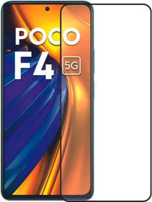CLASIKCART Edge To Edge Tempered Glass for POCO F4 5G(Pack of 1)