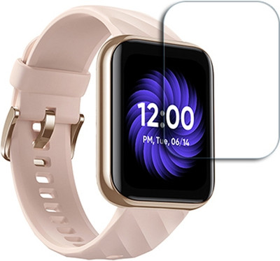 SOMTONE Edge To Edge Tempered Glass for DIZO Watch D 1.8 INCH SMARTWATCH SCREEN GUARD(Pack of 1)