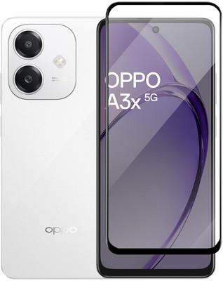Bodoma Edge To Edge Tempered Glass for Oppo A3 5G/ Oppo A3X 5G(Pack of 1)
