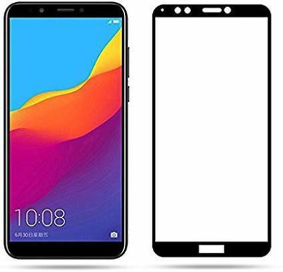 RCHJV Edge To Edge Tempered Glass for Huawei Y9 (2018)(Pack of 1)