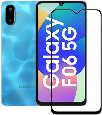 VDAT Edge To Edge Tempered Glass for SAMSUNG Galaxy F06 5G, SAMSUNG Galaxy F06(Pack of 1)