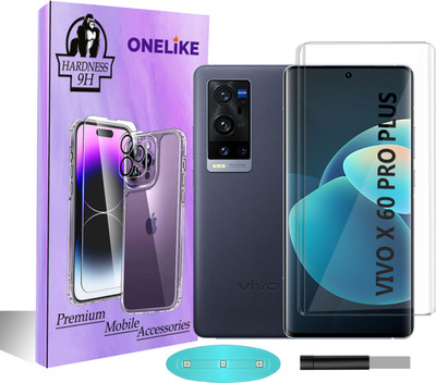 OneLike Edge To Edge Tempered Glass for Vivo X60 Pro Plus 5g, Vivo X60 Pro Plus(Pack of 1)