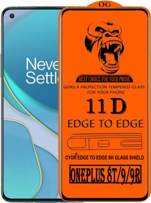 CYOR Edge To Edge Tempered Glass for ONEPLUS 8T(Pack of 1)