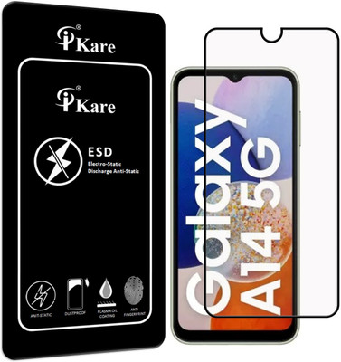 iKare Edge To Edge Tempered Glass for Samsung Galaxy A14 5G(Pack of 1)