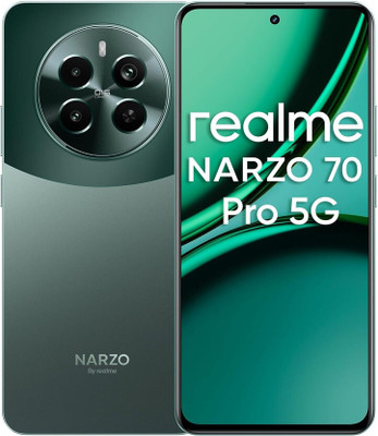 DMJHP Edge To Edge Tempered Glass for Realme Narzo 70 Pro(Pack of 1)