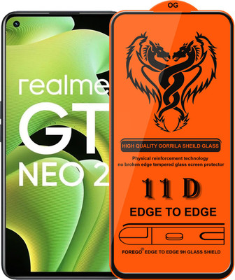 Forego Edge To Edge Tempered Glass for realme GT Neo 2 5G(Pack of 1)