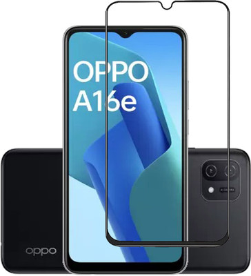 NSTAR Edge To Edge Tempered Glass for OPPO A16E(Pack of 1)