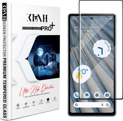 KLAH Edge To Edge Tempered Glass for Google Pixel 7A(Pack of 1)