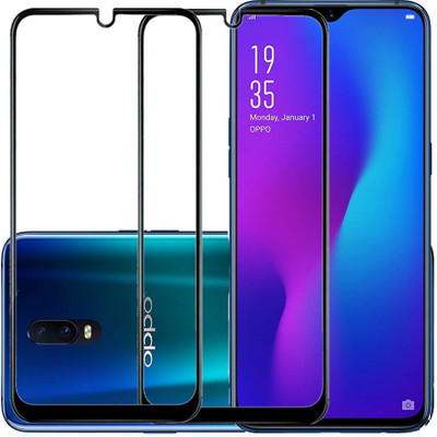 KARTRAY Edge To Edge Tempered Glass for OPPO R17(Pack of 2)