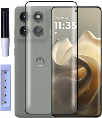 Artistque Edge To Edge Tempered Glass for Motorola Moto Edge 60 5G(Pack of 1)