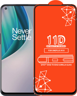 Qyist Edge To Edge Tempered Glass for Oneplus N10(Pack of 1)