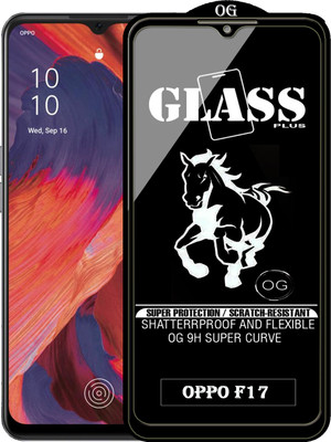 Rofix star Edge To Edge Tempered Glass for OPPO F17(Pack of 1)