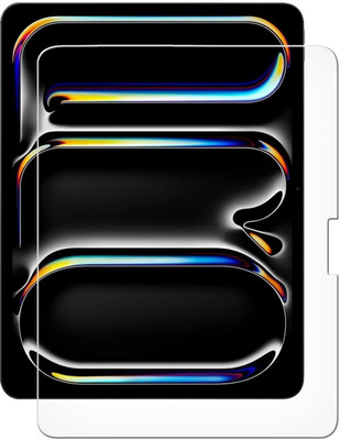 LIKECASE Edge To Edge Tempered Glass for iPad Pro 13 inch M4 (2024)(Pack of 1)