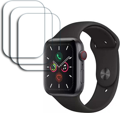 SOMTONE Edge To Edge Tempered Glass for FITRIC 2023 Fitpro Latest Dual button Watch Touch Smartwatch 44mm CREEN GUARD(Pack of 3)