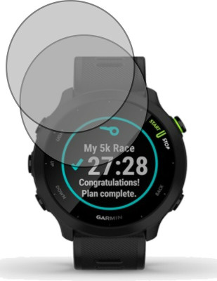 RapTag Edge To Edge Tempered Glass for L0I Garmin Forerunner 55(Pack of 2)