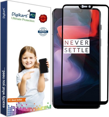 DIGIKART Edge To Edge Tempered Glass for OnePlus 6(Pack of 1)