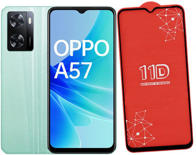 REDDWARF Edge To Edge Tempered Glass for Oppo A57(Pack of 1)