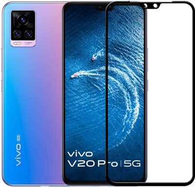 SEVEN7STAR Edge To Edge Tempered Glass for Vivo V20 Pro(Pack of 1)