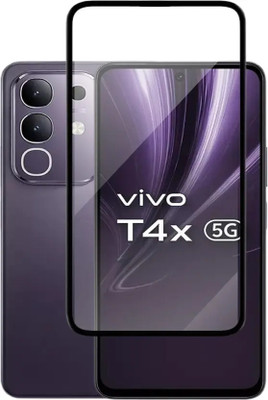 Coyo Edge To Edge Tempered Glass for Vivo T4x 5G(Pack of 1)