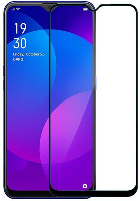 shopzon Edge To Edge Tempered Glass for ShopZon® [ OPPO F11 ] Full Glue Tempered Glass 9H Hardness Gorilla Glass Screen Protector Guard for OPPO F11 Black (ShopZon_BG_1193)(Pack of 1)