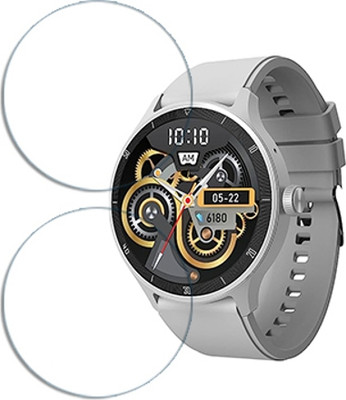 ARBAN Edge To Edge Tempered Glass for beatXP Flux 1.45 inch SMARTWATCH SCREEN GUARD(Pack of 2)