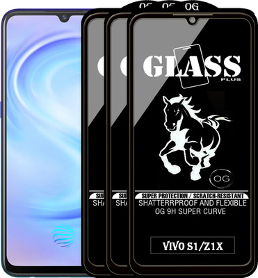 PFOAM Edge To Edge Tempered Glass for VIVO Z1X(Pack of 3)