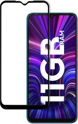 DMJHP Edge To Edge Tempered Glass for Tecno Spark 9(Pack of 1)