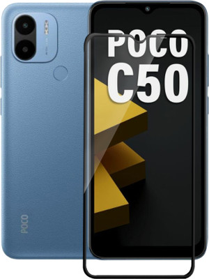 Flipkart SmartBuy Edge To Edge Tempered Glass for POCO C50(Pack of 1)