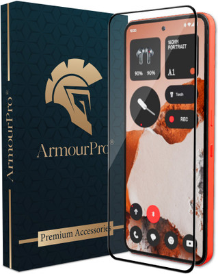 ArmourPro Edge To Edge Tempered Glass for CMF by Nothing Phone 2 Pro 5G, Nothing CMF Phone 2 Pro, CMF Phone 2 Pro(Pack of 1)
