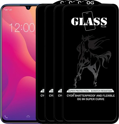 CYOR Edge To Edge Tempered Glass for VIVO Y93(Pack of 4)