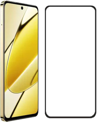SPRITZEN Edge To Edge Tempered Glass for Realme 12 5G(Pack of 1)