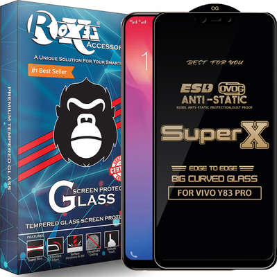 Roxel Edge To Edge Tempered Glass for VIVO Y83 PRO(Pack of 1)