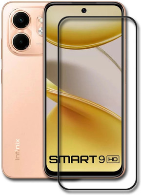 INFINITYWORLD Edge To Edge Tempered Glass for Infinix Smart 9 HD(Pack of 1)