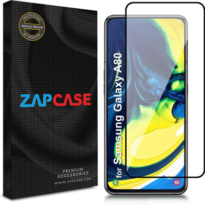 Zapcase Edge To Edge Tempered Glass for Samsung Galaxy A80(Pack of 1)