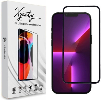 XYNITY Edge To Edge Tempered Glass for iPhone 13 Pro, iPhone 13(Pack of 1)