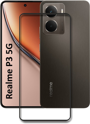 NKCASE Edge To Edge Tempered Glass for Realme P3 5G(Pack of 1)