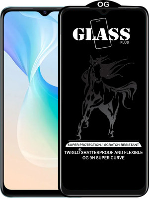 TWIGLO Edge To Edge Tempered Glass for VIVO Y76 5G(Pack of 1)