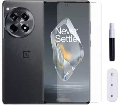 Techforce Edge To Edge Tempered Glass for OnePlus 12R 5G(Pack of 1)