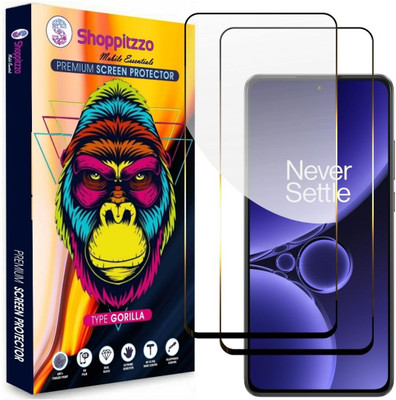 Shoppitzzo Edge To Edge Tempered Glass for OnePlus Nord CE3 5G(6.7 Inch)**NeoShield**Millitary Grade-Anti Explosion-Tempered Glass/Full Screen Coverage-Edge to Edge/9H Hardness/With Easy Installation Kit(Pack of 2)