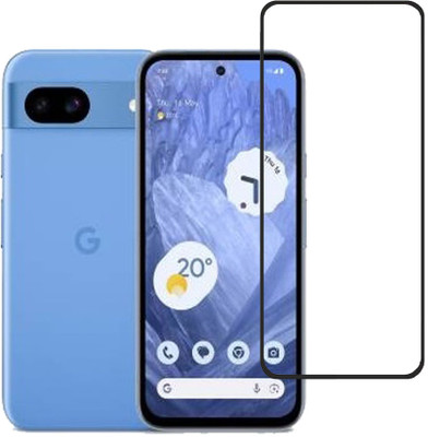 BRENZZ Edge To Edge Tempered Glass for Google Pixel 8a, Pixel 8a(Pack of 1)