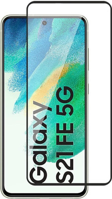 MD PROTECT Edge To Edge Tempered Glass for Samsung S21 FE, 2.5D Curved Edge Premium Tempered Glass for Ultimate Protection(Pack of 1)