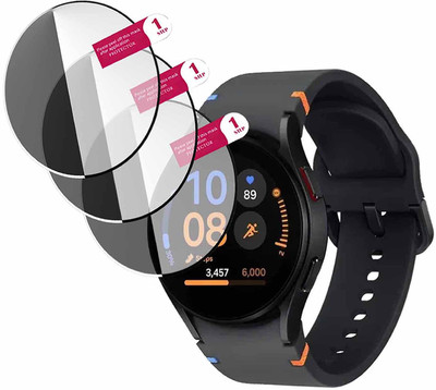 HIDEOUS Edge To Edge Tempered Glass for Samsung Galaxy Watch FE(Pack of 3)