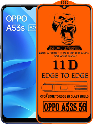 CYOR Edge To Edge Tempered Glass for OPPO A53S 5G(Pack of 1)